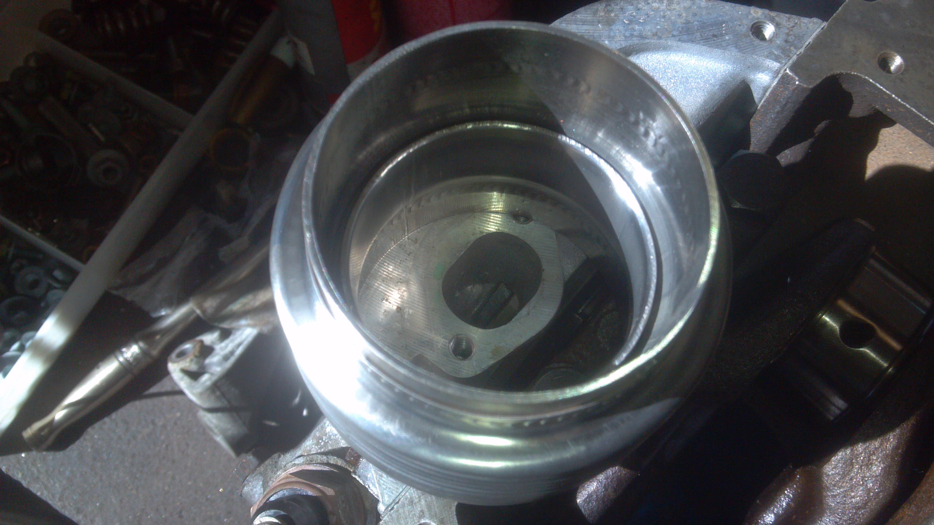 You can see the sleeve wants to "flow" this way.