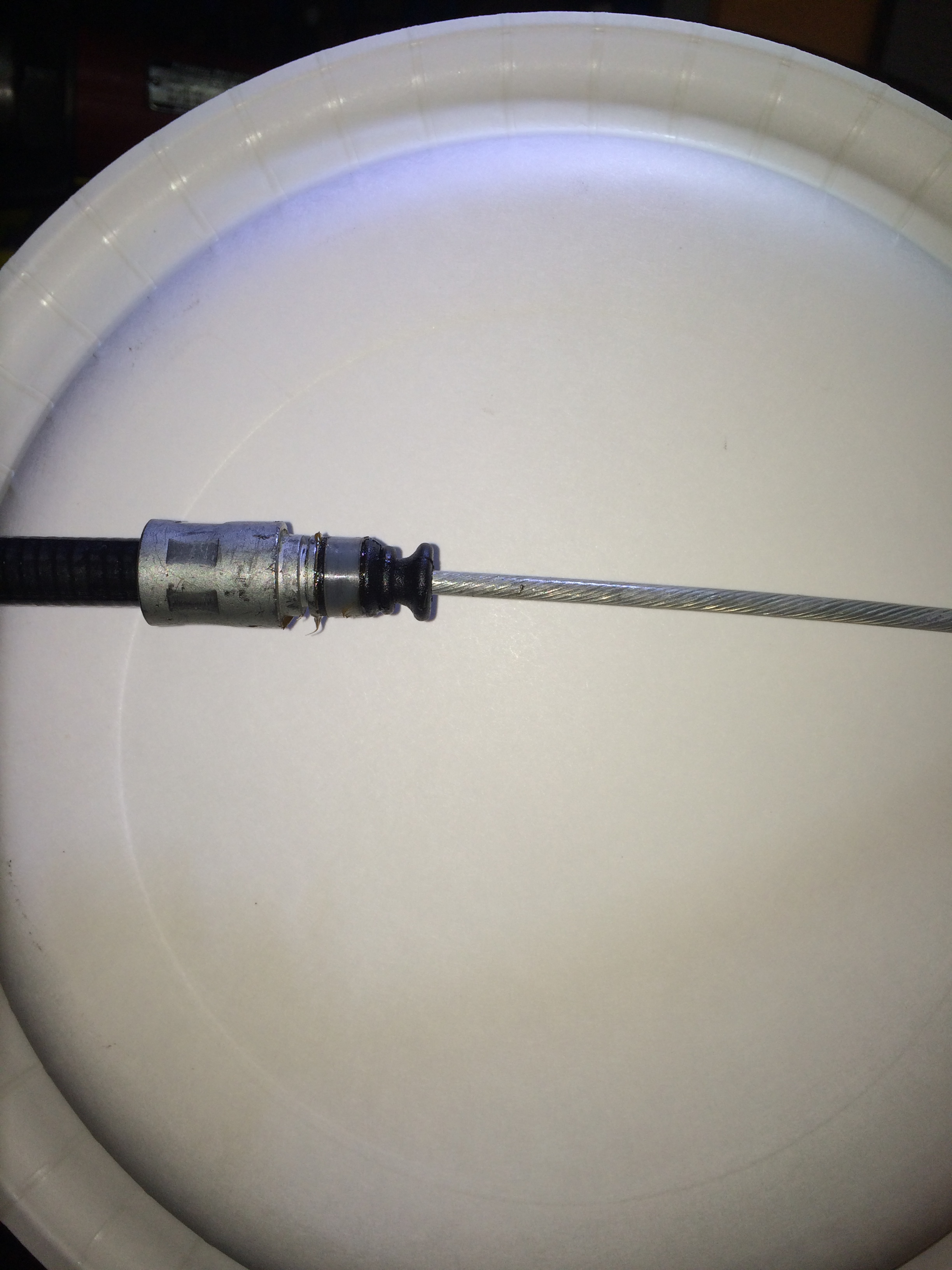 Boot trimmed on the CE end.